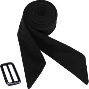 175 cm length womens black wide felt overcoat waist belt with buckle wrap corset cinch tie trench coat replacement belt for jacket