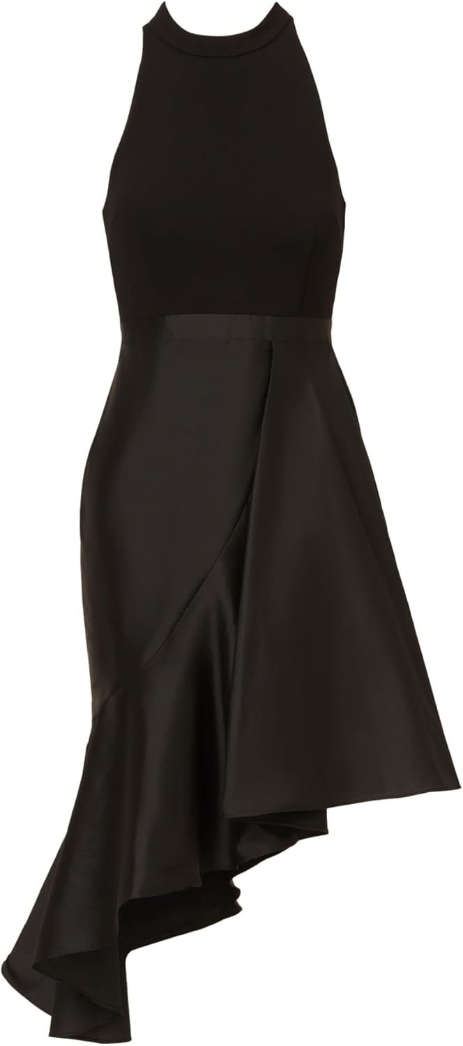 adrianna papell crepe combo taffeta dress adrianna papell crepe combo taffeta dress