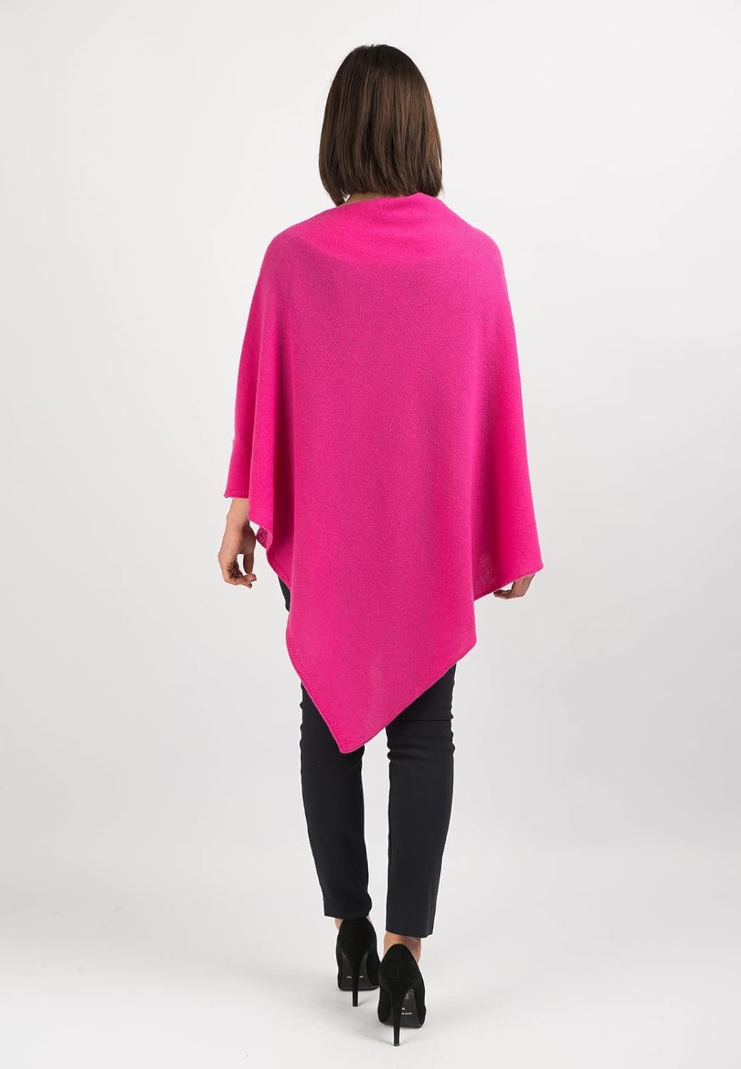 dalle piane cashmere 100% cashmere lightweight poncho made in italy travel topper (7 oz) one size dalle piane cashmere 100% cashmere lightweight poncho made in italy travel topper (7 oz) one size