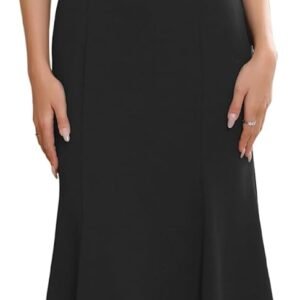 women's wedding guest dress for cocktail lace embroidered crewneck midi formal evening dresses