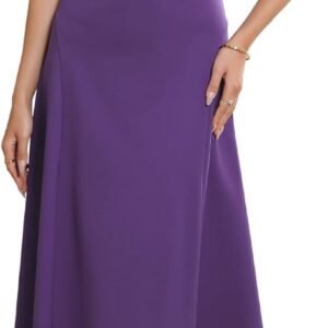 women's a line dress cocktail keyhole neck cut out sleeveless formal flared dresses
