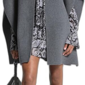 michael kors womens double faced wool cape