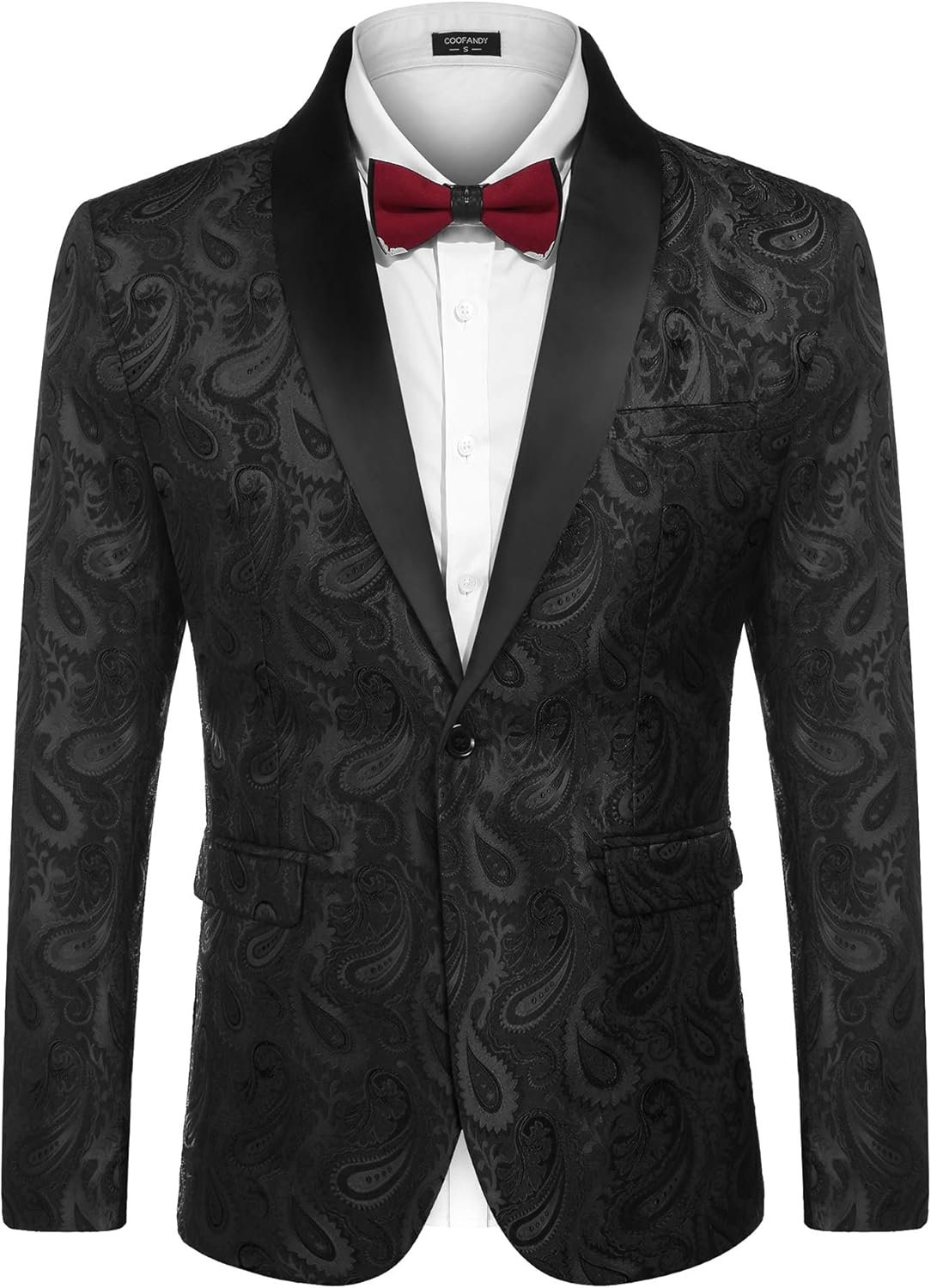 coofandy mens floral tuxedo jacket paisley shawl lapel suit blazer jacket for dinner,prom,wedding coofandy mens floral tuxedo jacket paisley shawl lapel suit blazer jacket for dinner,prom,wedding