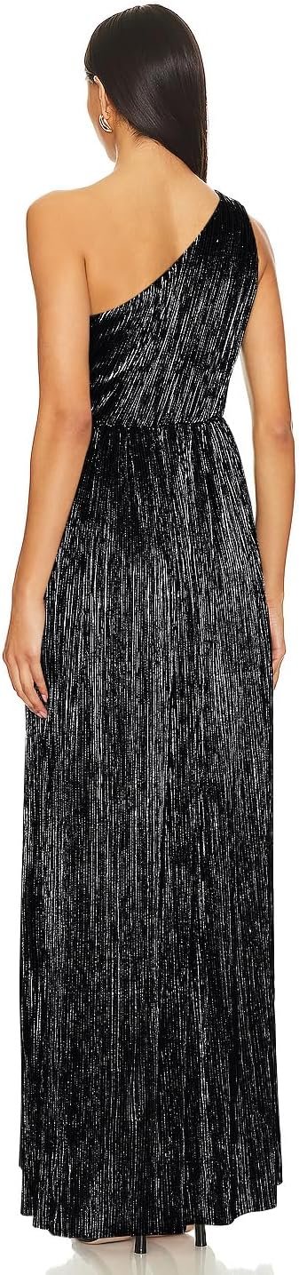 women's elegant maxi formal dresses one shoulder pleated a line long evening party gowns women's elegant maxi formal dresses one shoulder pleated a line long evening party gowns