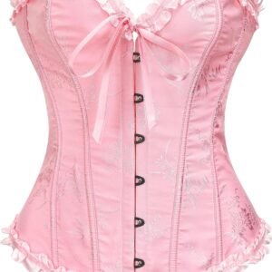 szivyshi corset tops for women, bustier shapewear lingerie, lace waist push up bodysuit