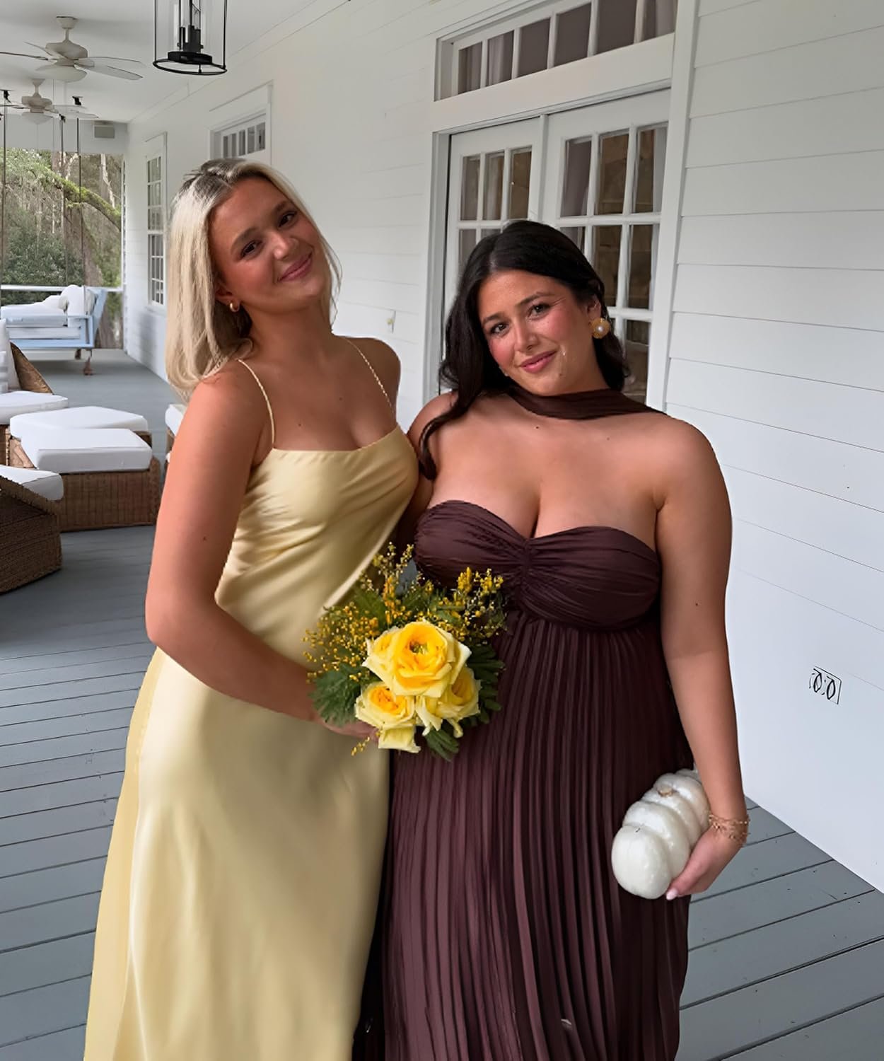 women bridesmaid dress with scarf strapless pleated satin flowy formal evening gown maxi dresses women bridesmaid dress with scarf strapless pleated satin flowy formal evening gown maxi dresses