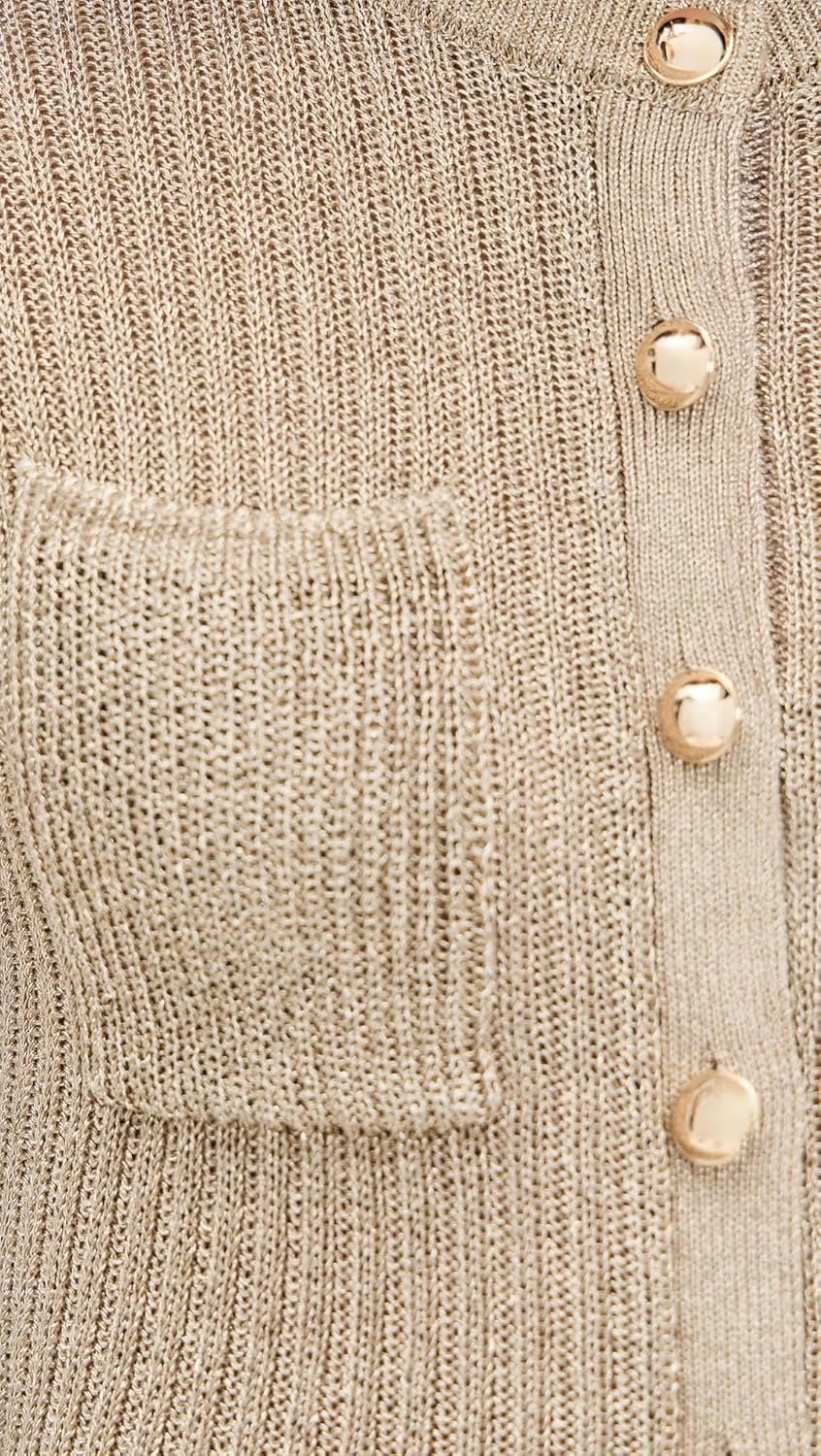 self portrait women's gold metallic knit mini dress self portrait women's gold metallic knit mini dress