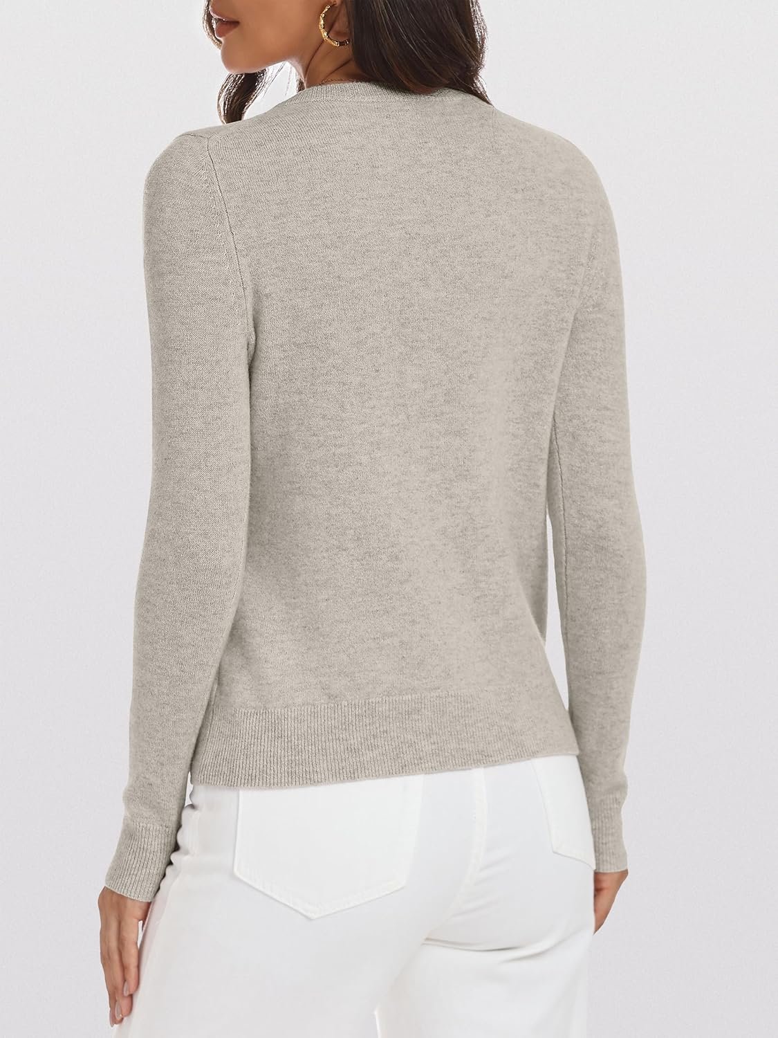 anrabess womens 100% wool sweaters v neck long sleeve work business casual basic pullover sweater tops 2025 fall outfits anrabess womens 100% wool sweaters v neck long sleeve work business casual basic pullover sweater tops 2025 fall outfits