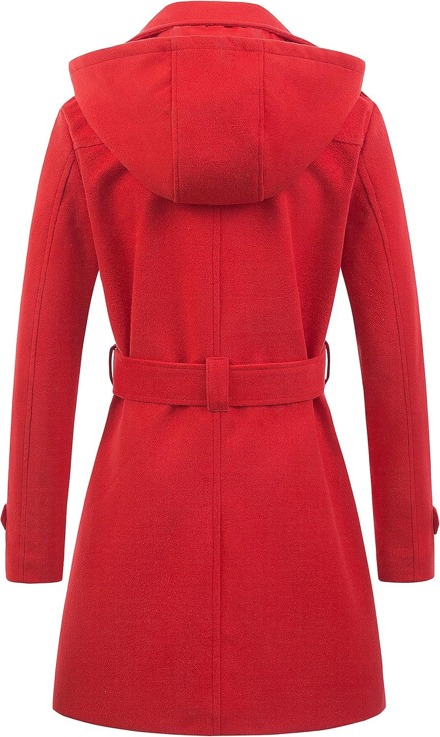 chrisuno women's double breasted pea coat hooded long winter trench coat chrisuno women's double breasted pea coat hooded long winter trench coat